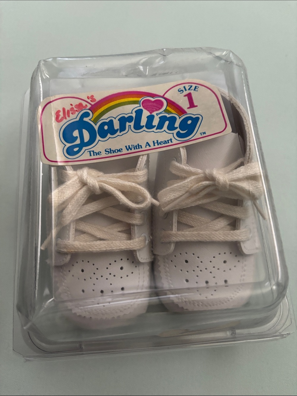 DARLING VINTAGE BABY GIRL CRIB SHOES - Picture 6 of 6